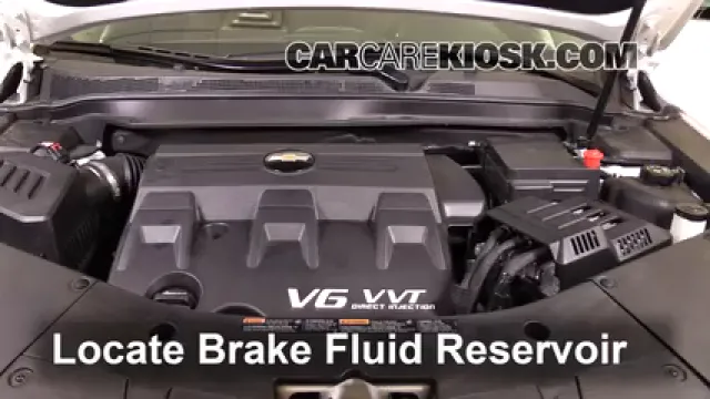 2017 Chevrolet Equinox Premier 3.6L V6 Líquido de frenos Agregar fluido